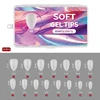 300pcs frosted nail plate H135-9