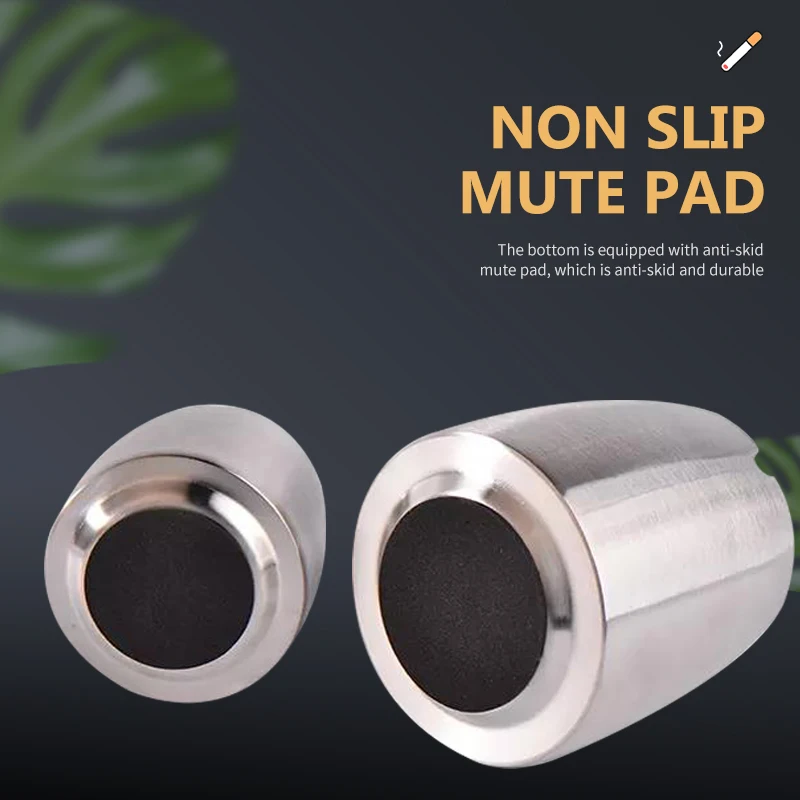 Профессиональный производитель, Нескользящие пепельницы для сигар, индивидуальный Открытый ветрозащитный лоток для сигарет