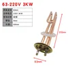 63-pan 220V 3KW Copper Dragon Boat Type