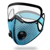 Masque de cyclisme-bleu clair [avec lentilles]