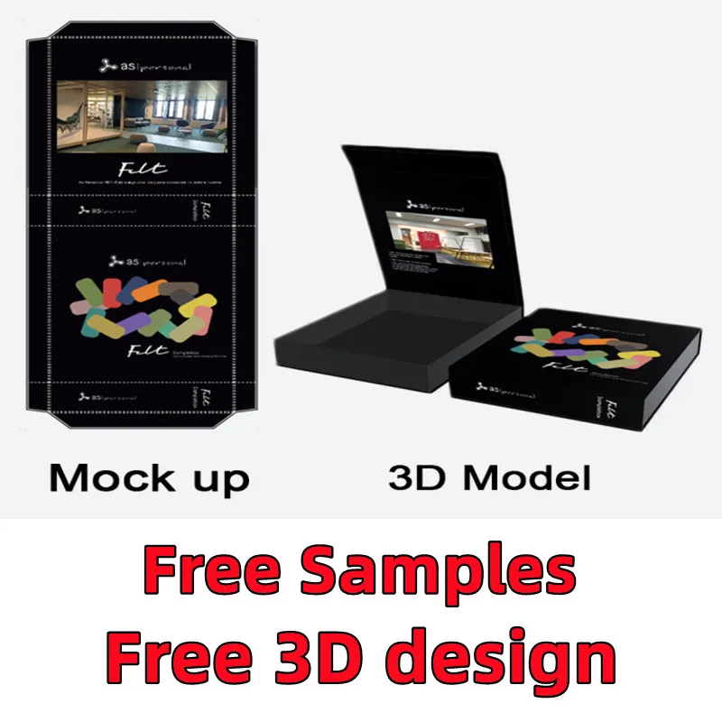 Custom Cardboard Empty Chocolate Box Bar Gift Chocolate Packing Box for Candy With Divider Inserts