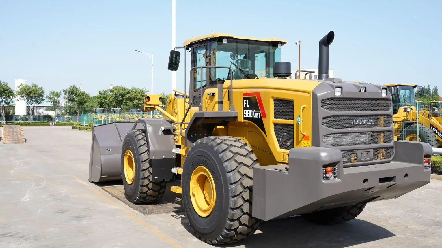 2024 Star Product Line Wheel Loader FL980K 8.0Ton Diesel Front Loader with Reliable Pump and Gearbox