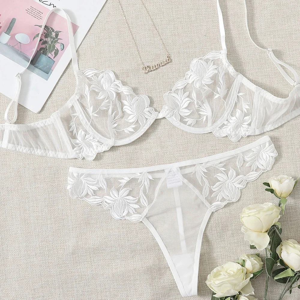 Custom Womens Pamas Set Sexy Lingerie Women Print Lace Short Pamas Lingerie Set Floral Sleepwear_voghion.com