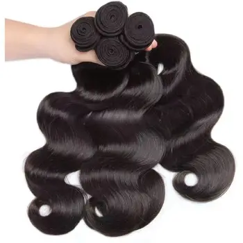 body wave virgin hair bundles human hair extensions cheap wholesale bulk 100% remy hair double drawn bundles for black women