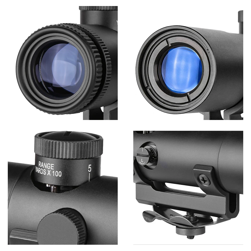 SPINA OPTICS 4x20 4x 35mm Tube Size Scope Hunting Fast Aim Optic Scope