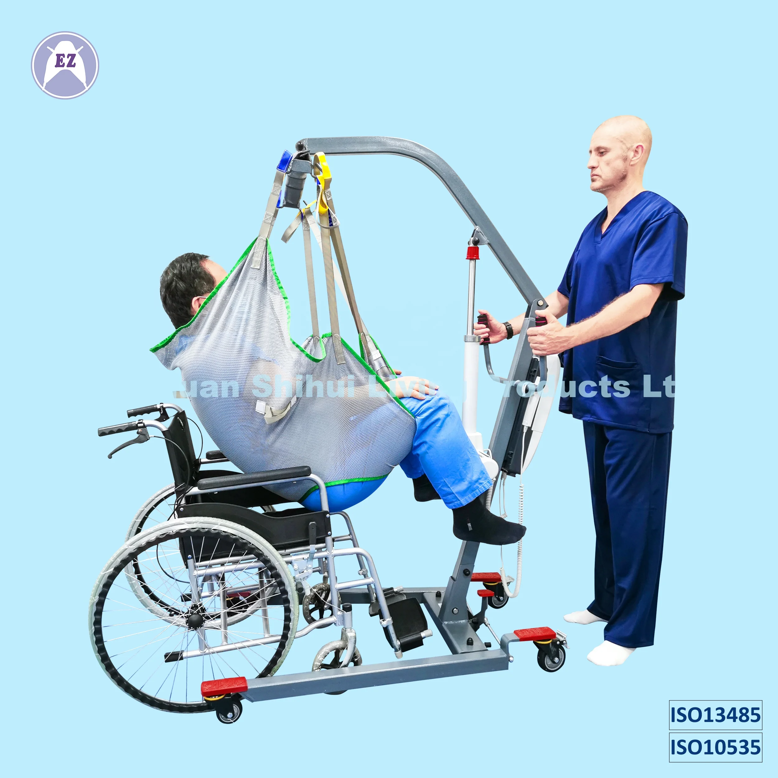 Medical Supplies Health Care Products Disabled Elderly Hoist Moving Aids Patient Hoyer Transfer Lift Mesh Sling