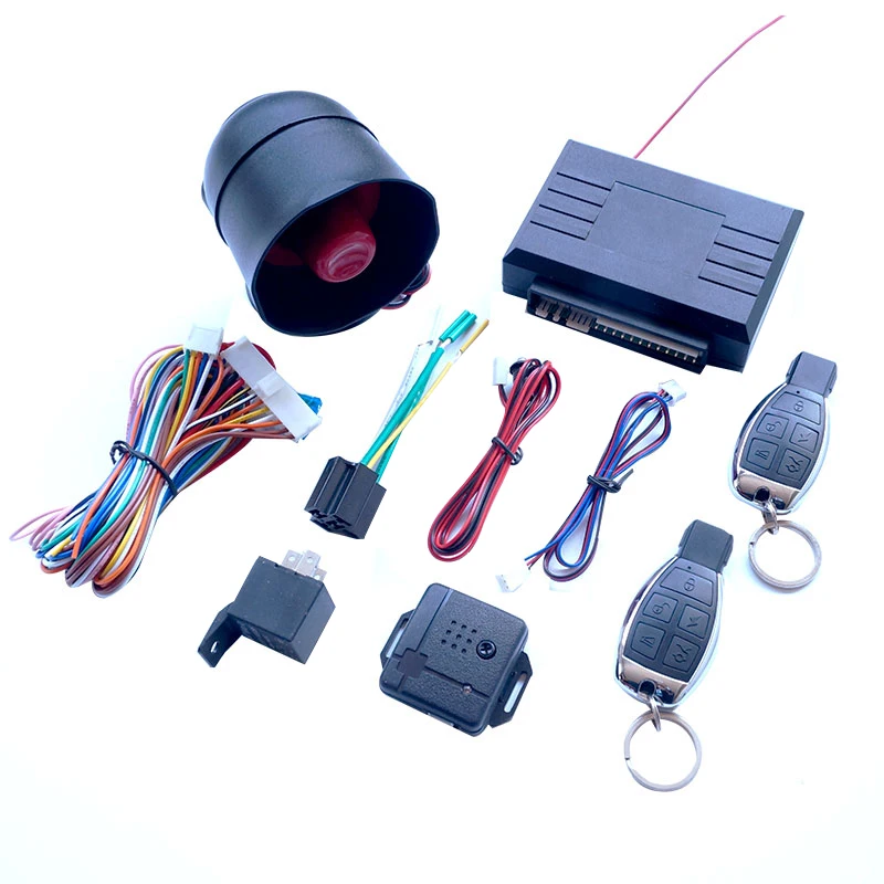 Basic Car Alarm System Made in China Manufacturer With Dual Shock Sensor