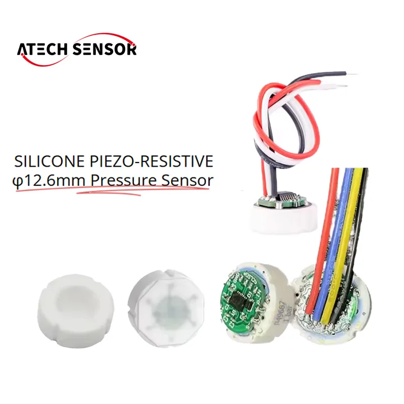 Atech  Pressure Sensor Wifi 4G NB IOT Wireless Pressure Sensor Transmitter With Display