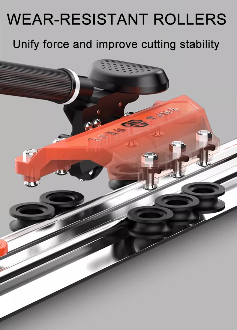 Manual Tile Cutter Pushtype Stone Slab Cutting Machine High Precision