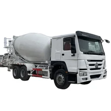 Man Engine Brand New Stocks Sinotruk 10m3 & 12m3 Mixer Truck with Concrete Transit Howo Chassis Diesel Manual Transmission