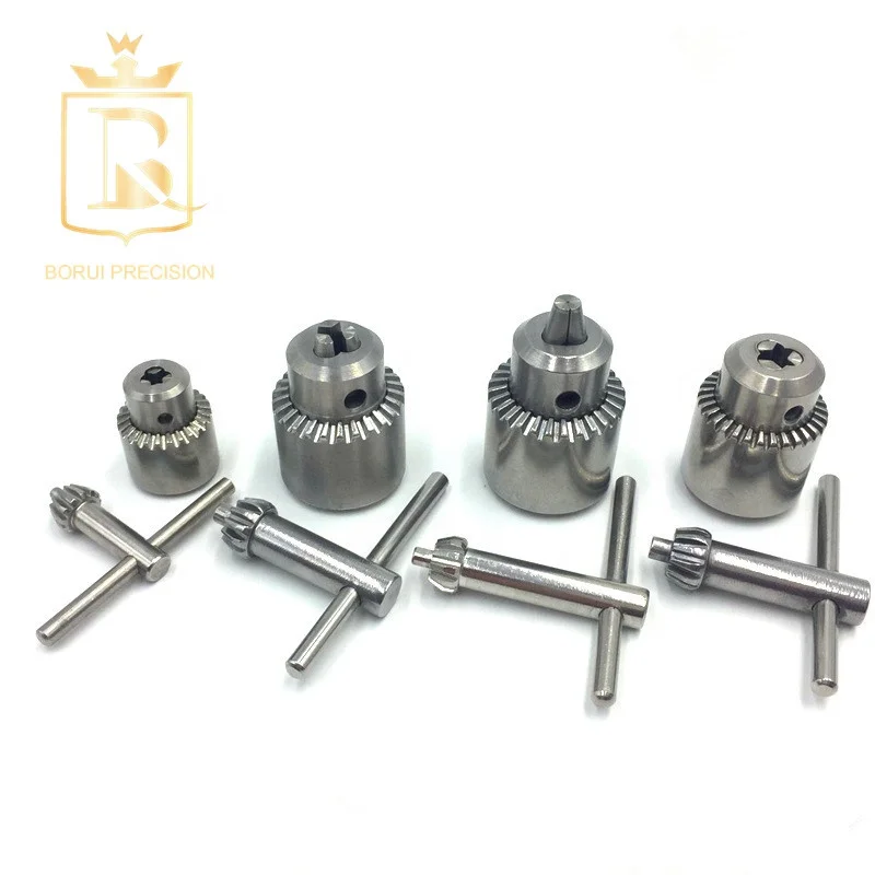 Jacobs 30233 Kugellager-Bohrfutter – 1,9 Cm Max. Kapazität, 7,9 Cm Hülsendurchmesser, 4JT Aufnahme, Für Präzises Bohren