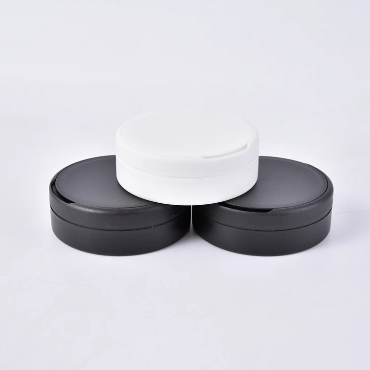 TOBACCO CHEW CANS (SMALL) - 1000 Quantity - Round Plastic Containers