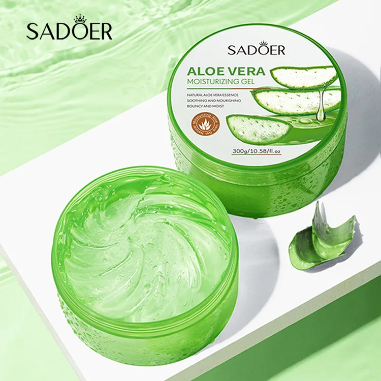 GMP Images After Sun Forever Moisturizes Tender Skin Aloe Vera Gel for Face Care
