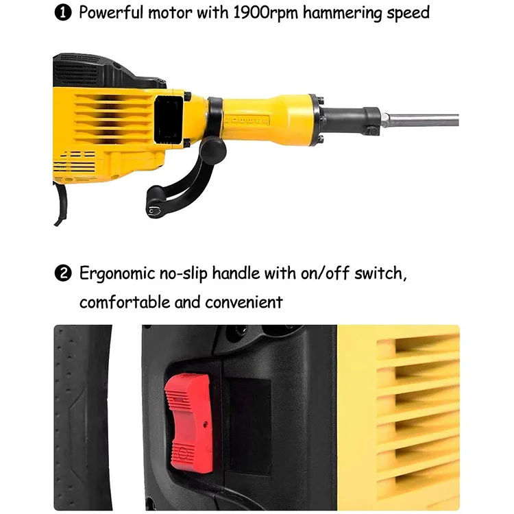 Индивидуальные Профессиональные портативные 1700 Вт 2000 65 мм