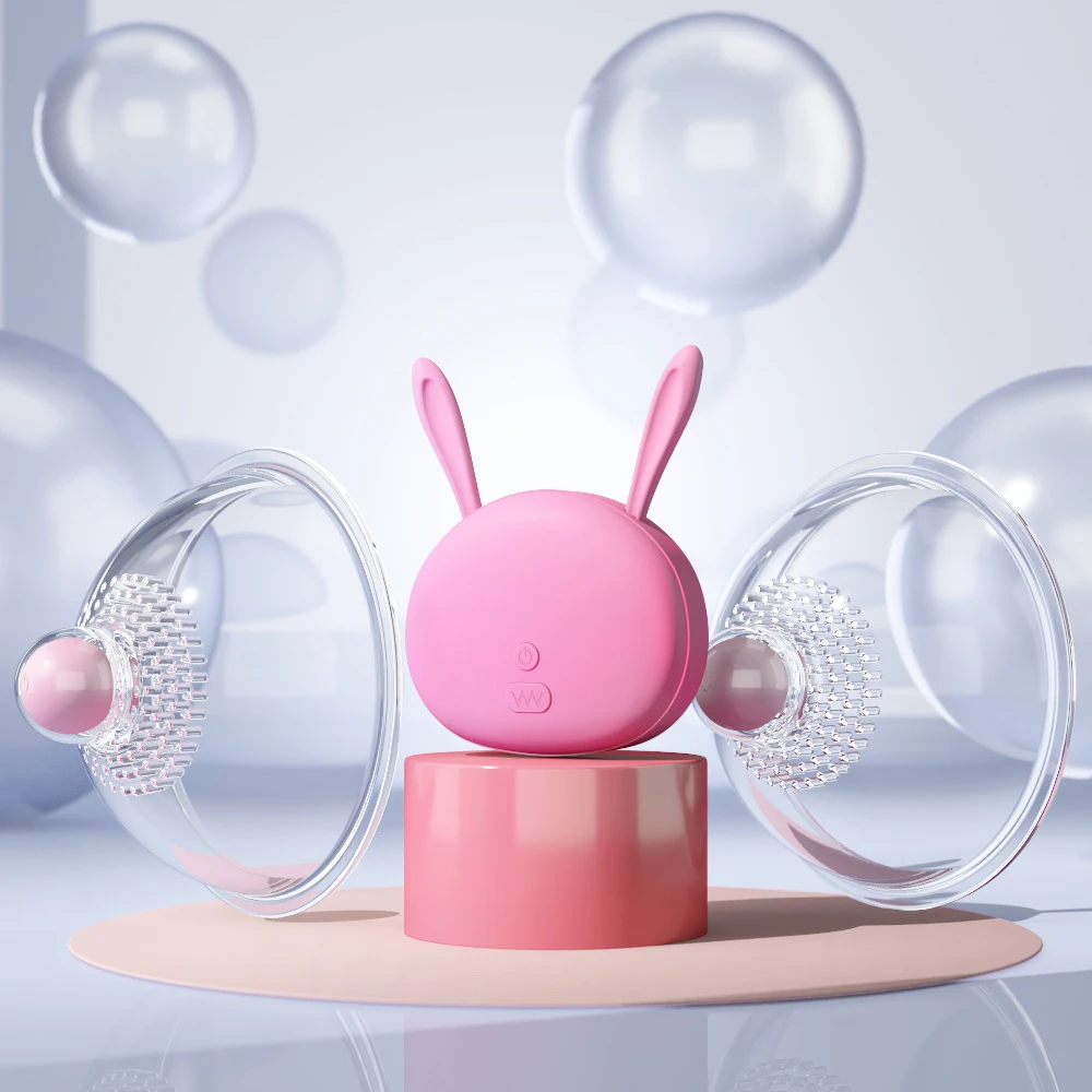 Super Shock Remote Control Breast Nipple Stimulate Vibrator Vibrating Ball  Massager for Women