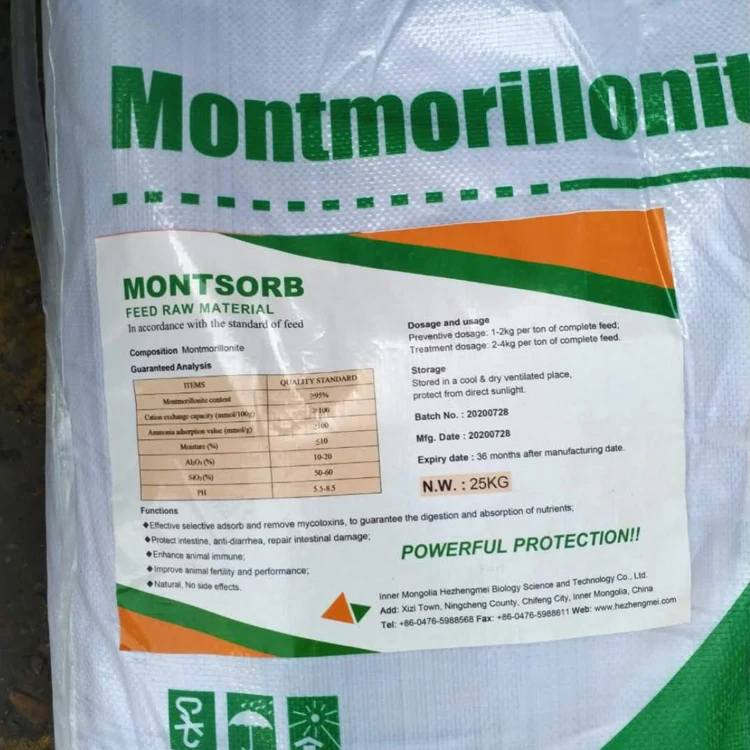 Natural Bentonite Clay Based Mycotoxin Binder Montsorb Buy Mycotoxin