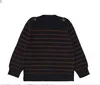 23fub coffee-colored shoulder-strap striped top