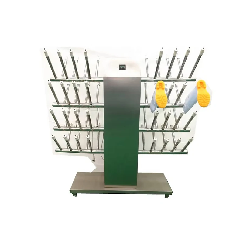 Space-saving stainless steel electric shoe rack multifunctional boot drying and disinfection equipment