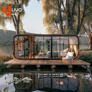 uvo competitive price luxury house container home apple capsule house