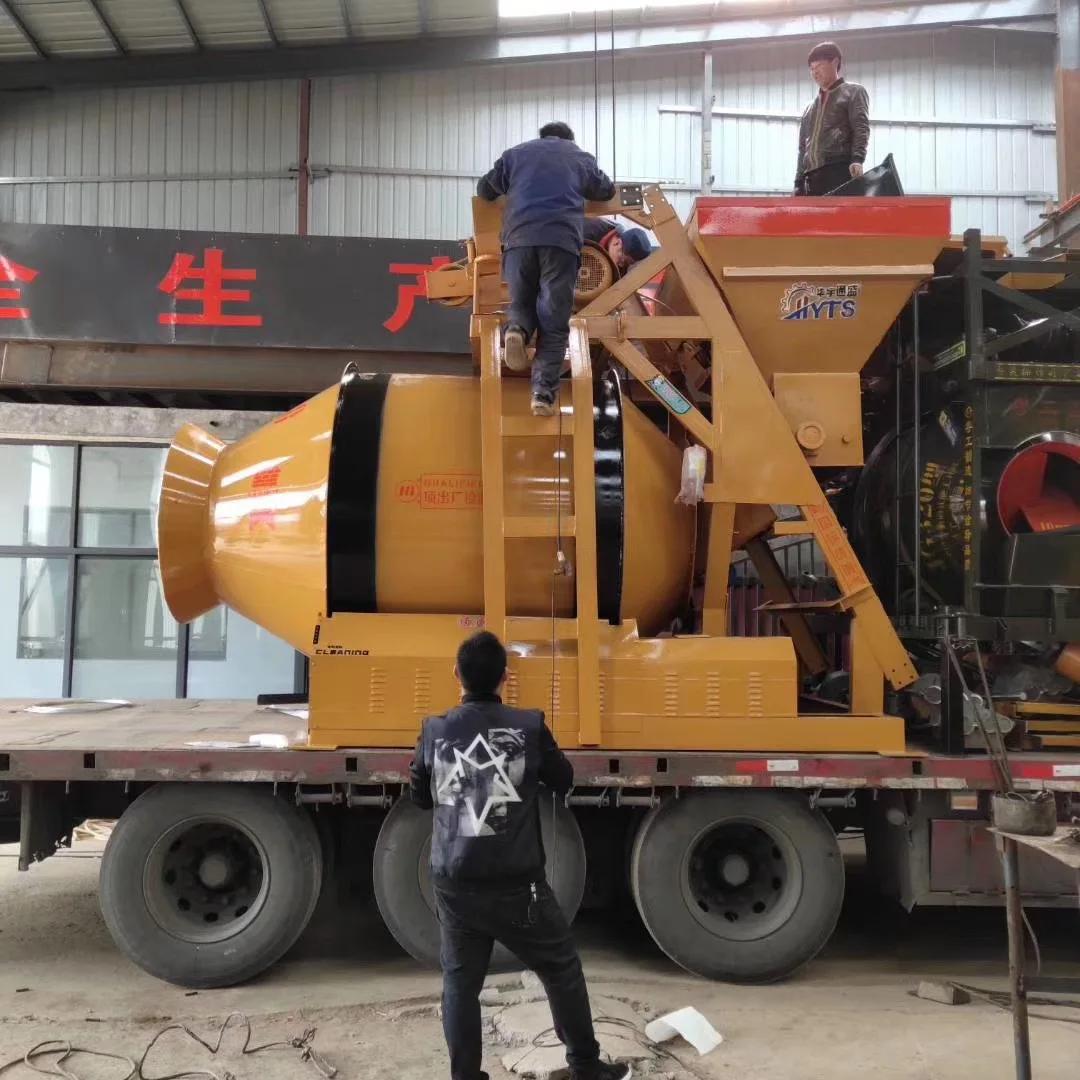 Jzm1000 Cement Concrete Mixer Price Mortar Mixer With Pump Cement