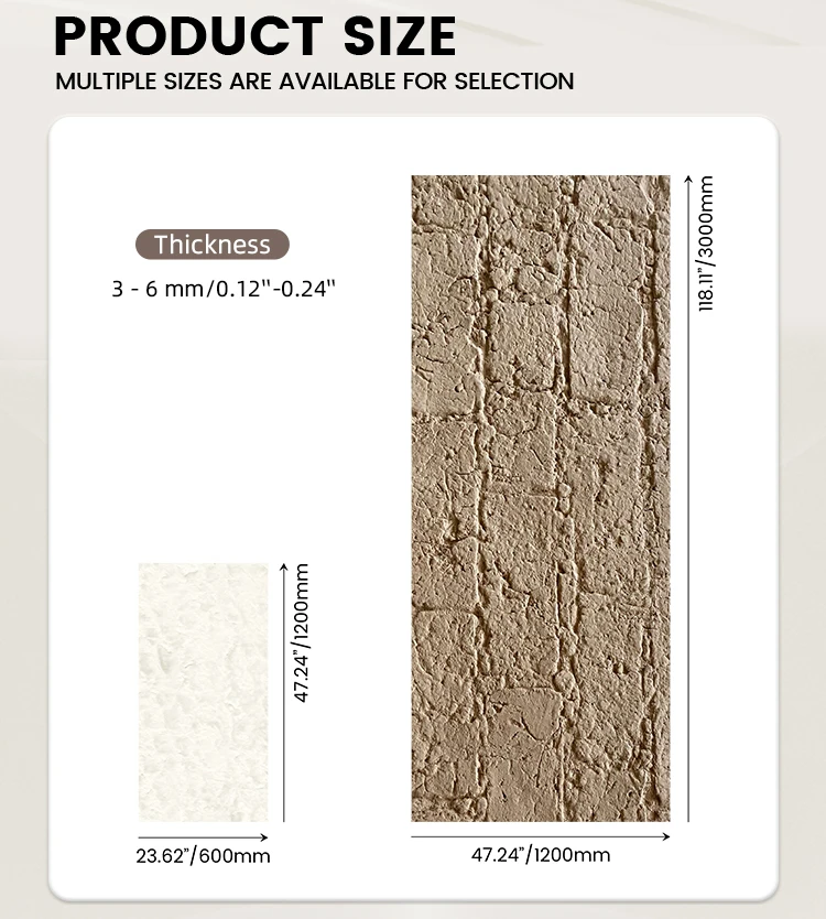 Fireproof Slating 3D Flexible Stone Panels Slate Texture Lightweight Waterproof Fireproof ...