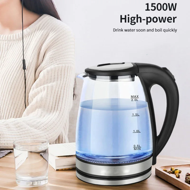 Dezin Electric Kettle 2L Stainless Steel Tea Kettle Fast Boil Water