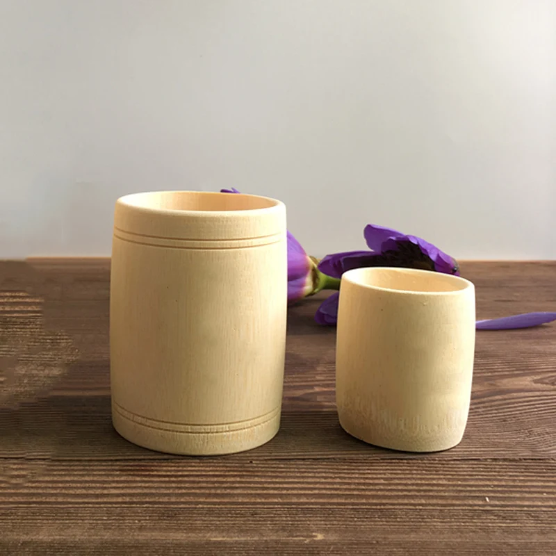 handmade natural bamboo cups eco friendly