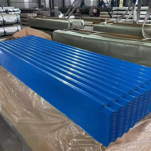 Color coated galvanized steel sheet corrugated prepainted roof plate