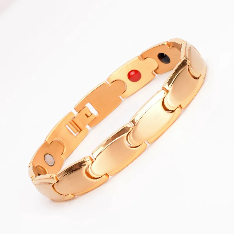 High Quality Pure Titanium Bio Magnetic Energy Quantum Strap Ladies Bracelet