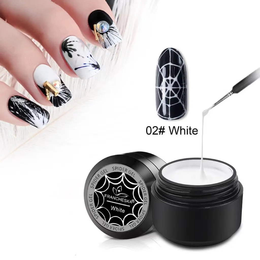 Wholesale Spider Gel For Nail Art Diy 3d Painting Line Spider Gel Nail  Polish Black And White Line Draw Painting Spider Gel - Buy Spider Gel,Nail  Art Design Speider Gel Line Art
