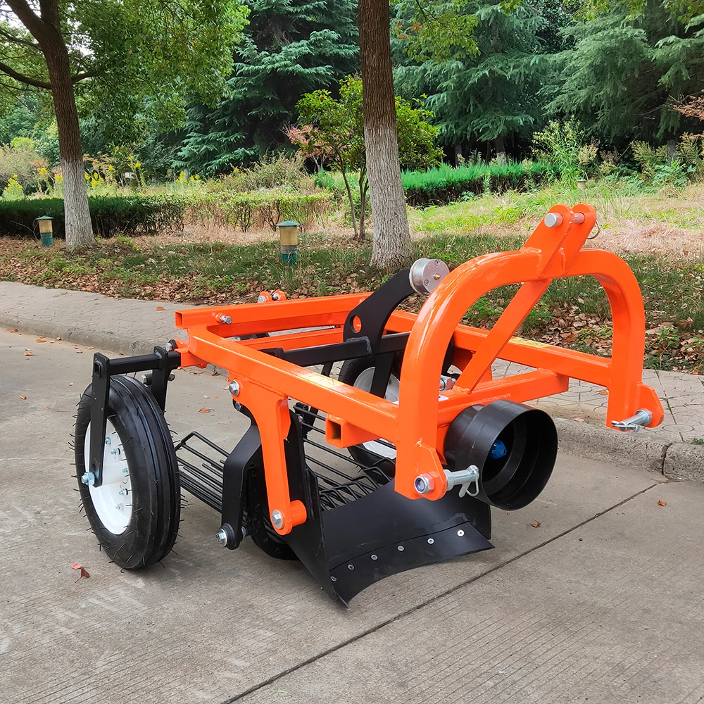 New Condition 3-Point PTO Driven Mini Farm Tractor One Row Potato & Peanut Harvester Sweet Mini Combine Harvester on Sale