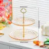 Amber Diamond Double-Layer Fruit Plate 2530cm