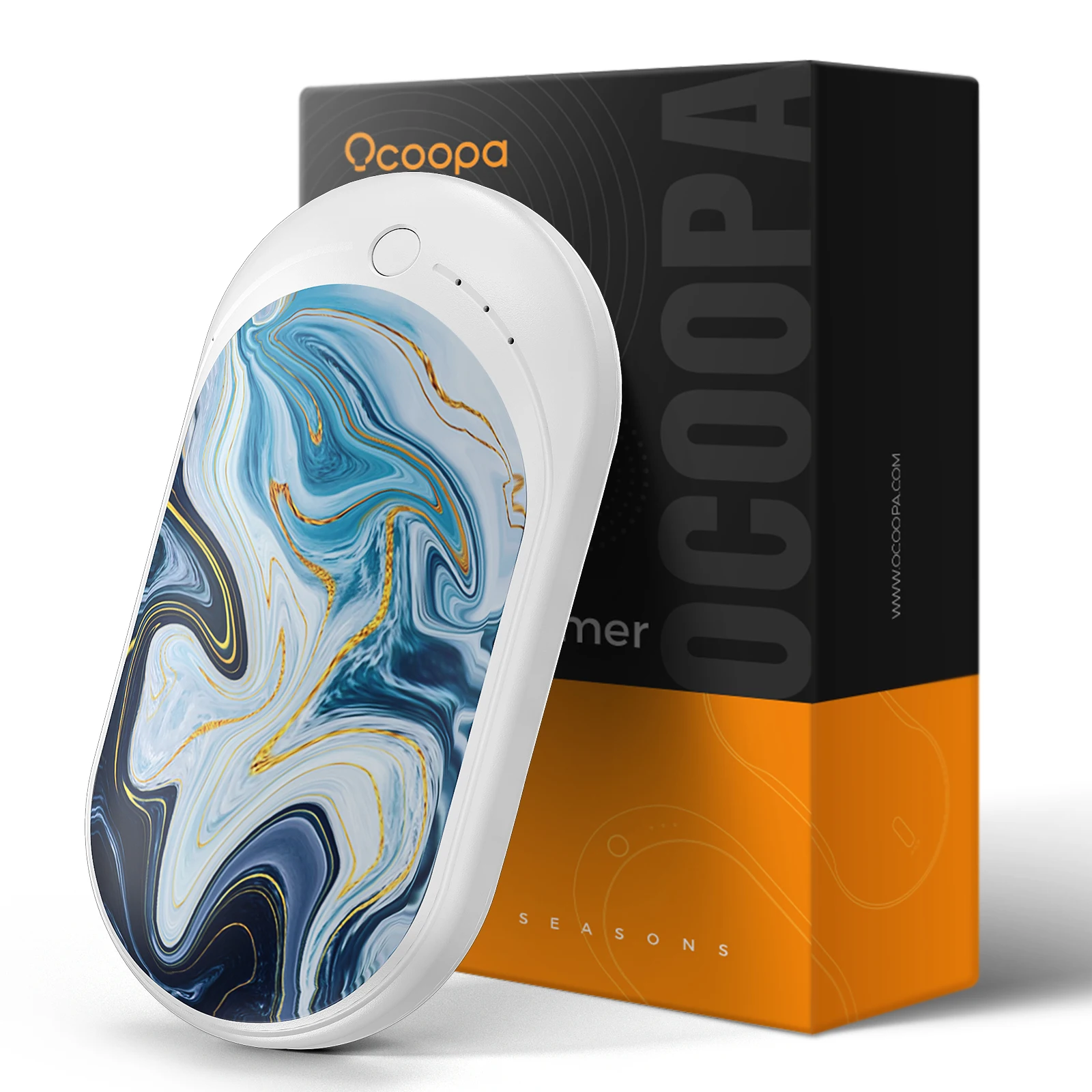 
 Amazon hot brand OCOOPA 5200 mAh Reusable Power Bank Electric Portable Heater Gift USB Rechargeable Hand Warmer for Women&Men  