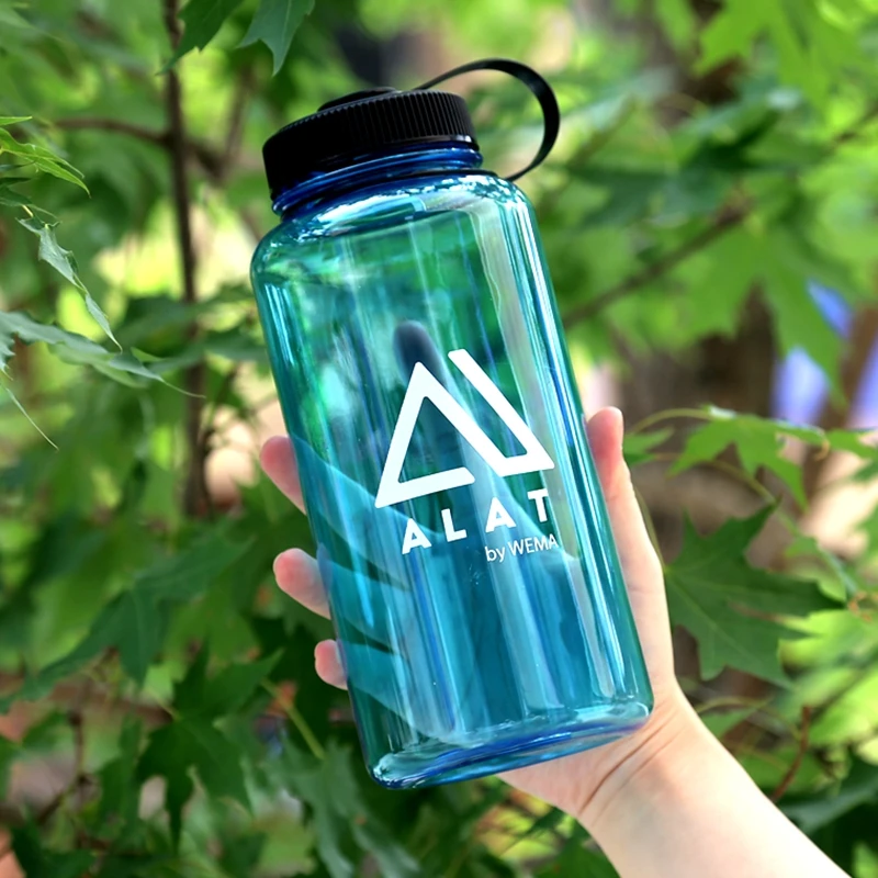 500 мл 750 1000 многоразовые пластиковые бутылки с водой пластиковая Спортивная бутылка фляга большой емкости дорожная для воды