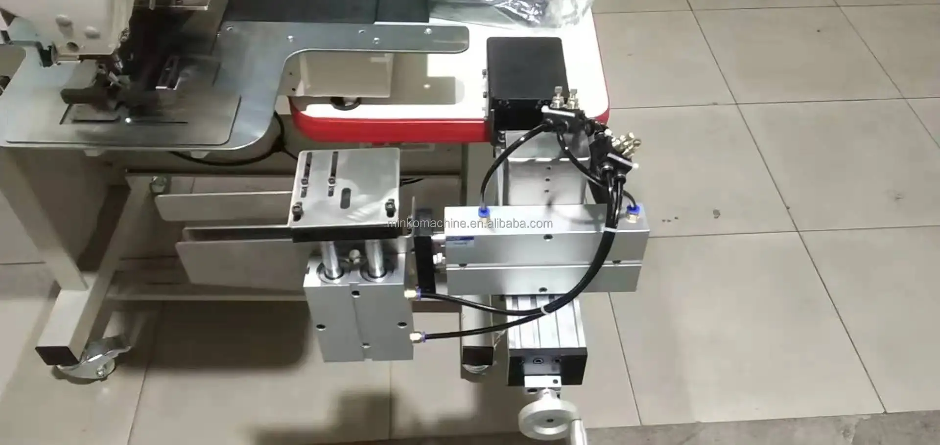 Industrial Automatic Blinds Sewing Machine For Curtain Pleating Fabric