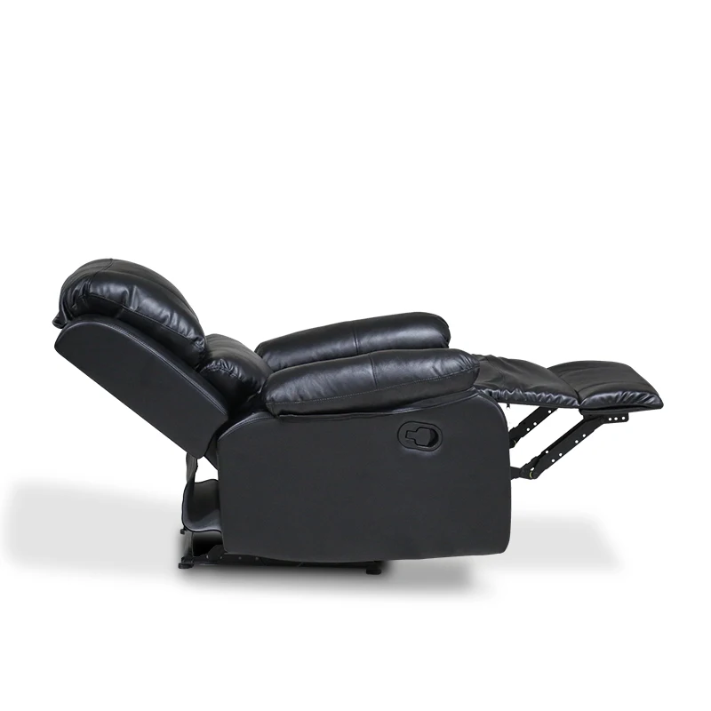 Factory Price Modern Home Theater Recliner Chair Pu Leather Single