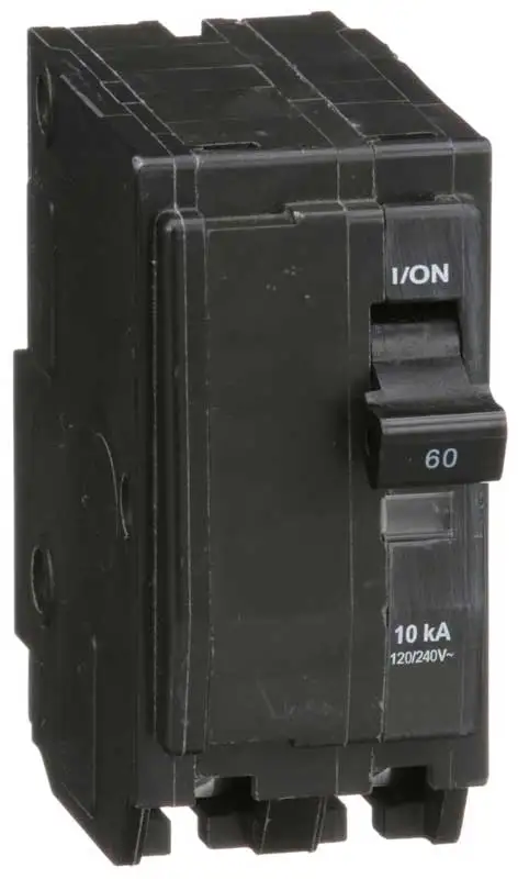 Squared D type QO 2 Pole QO220CP QO230CP QO240CP QO250CP QO260CP QO2100CP QO2125CP Circuit Breaker