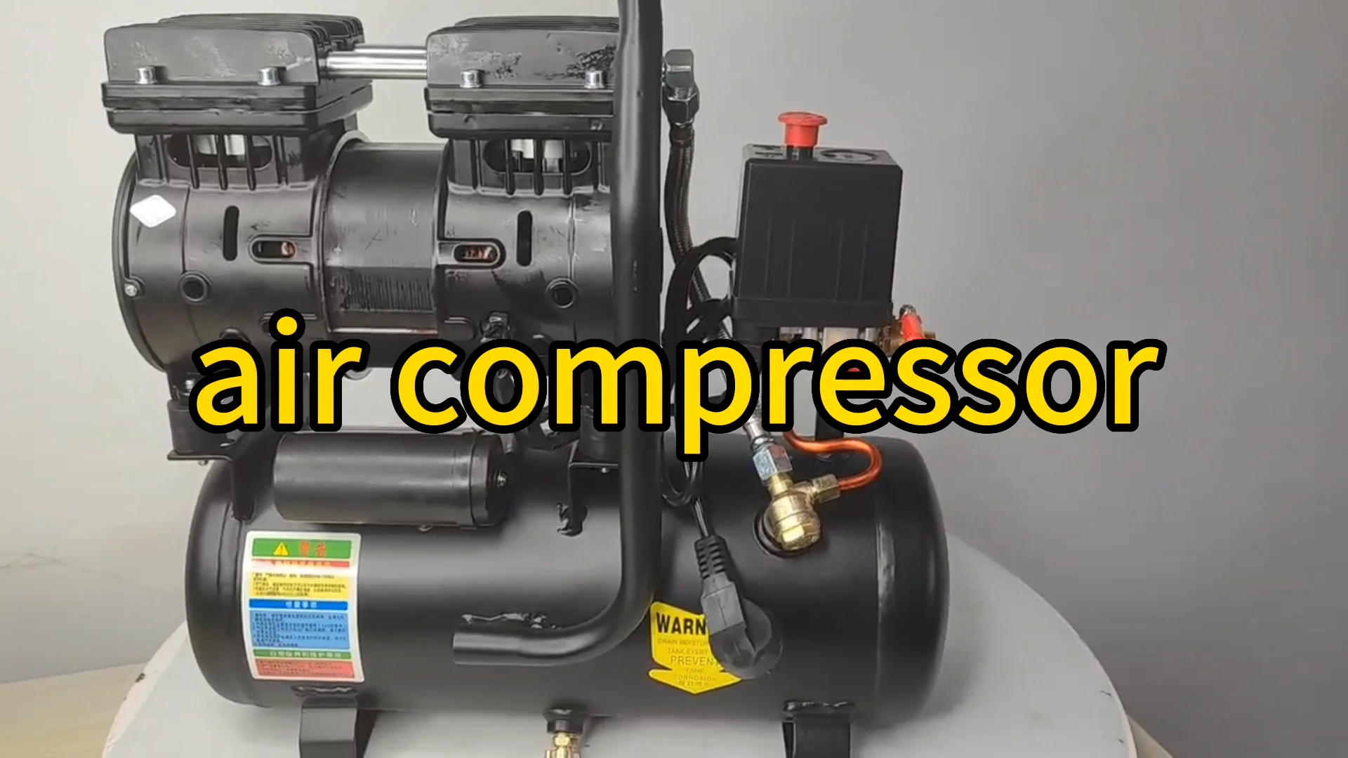 Silent Ac Oilless Pump Head Small 220v 600w 800w 1300w