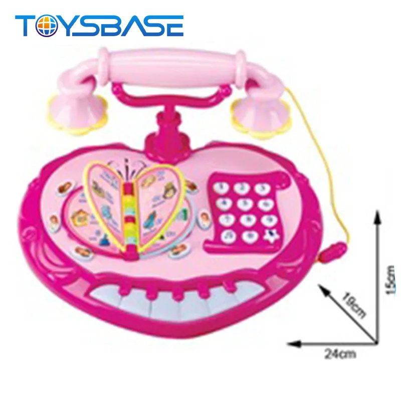 Детские игрушки пластиковый мобильный телефон игрушка с подсветкой и