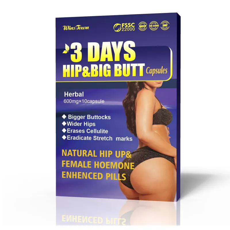 Premium 3 Day Butt Capsule and Big Growth Lift and Firming Big Butt Enhancement Capsule Butt Lift Capsule