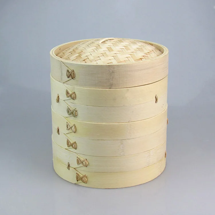 wholesale dim sum HQ-bamboo disposable steamed bun steamer