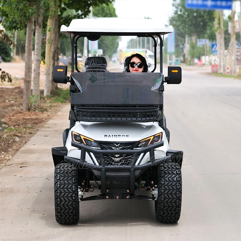 4+2 New Model High Power Golf Cart 5kw/7.5kw Electric Hunting Car With Ce Certification