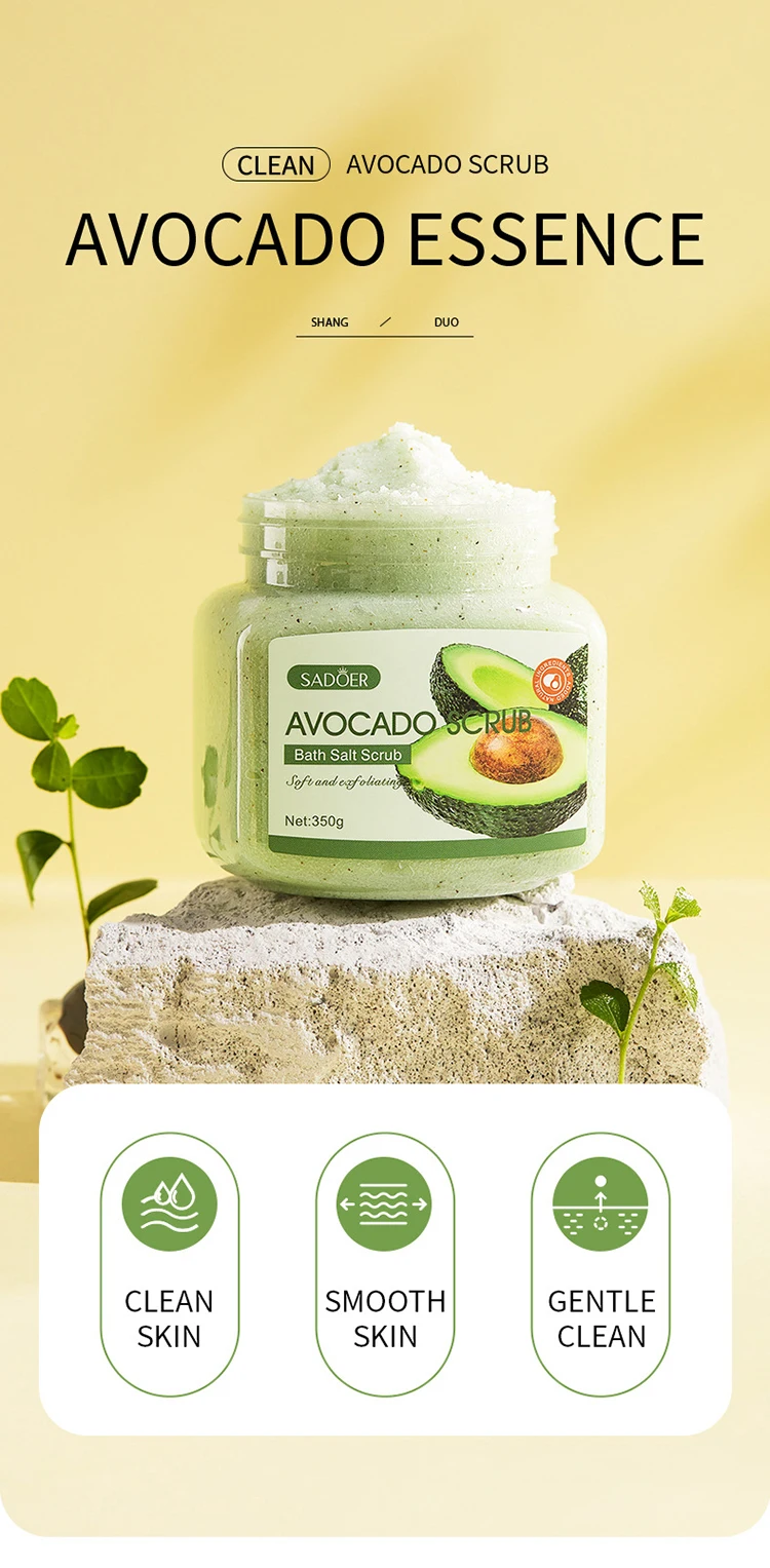 Natural Whitening Body Scrub Exfoliating Moisturizing Body Care