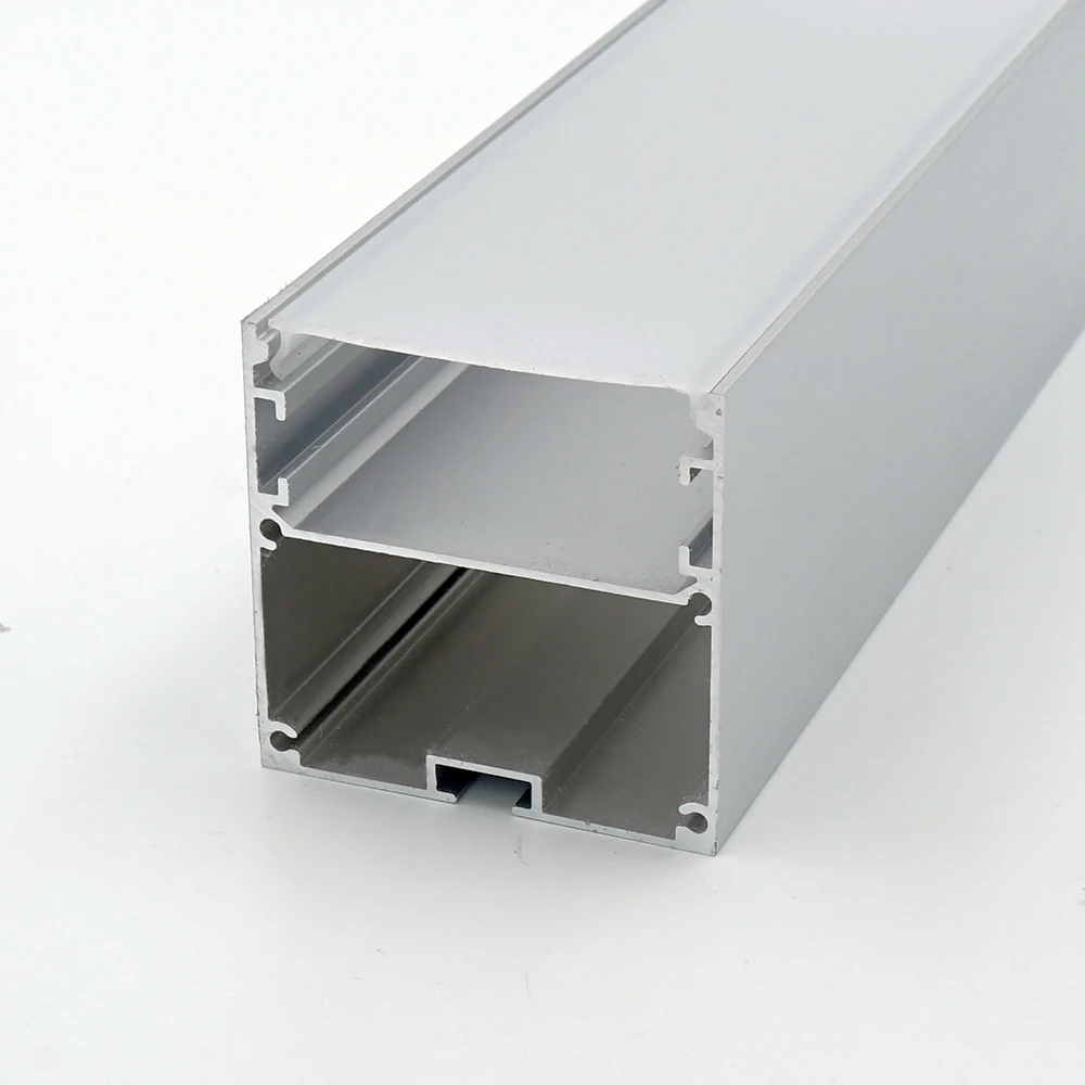 LENWA Light Groove LED Slot Profile Lighting Extrusion Strip Groove Diffuser Aluminum Mounting Casing Support System for Cabinet