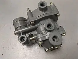 VIT brake parts  Control valve brake trailer 2-wire with valves cliff KAMAZ, MAZ (Roslavl) truck spare parts  25.3522210 details