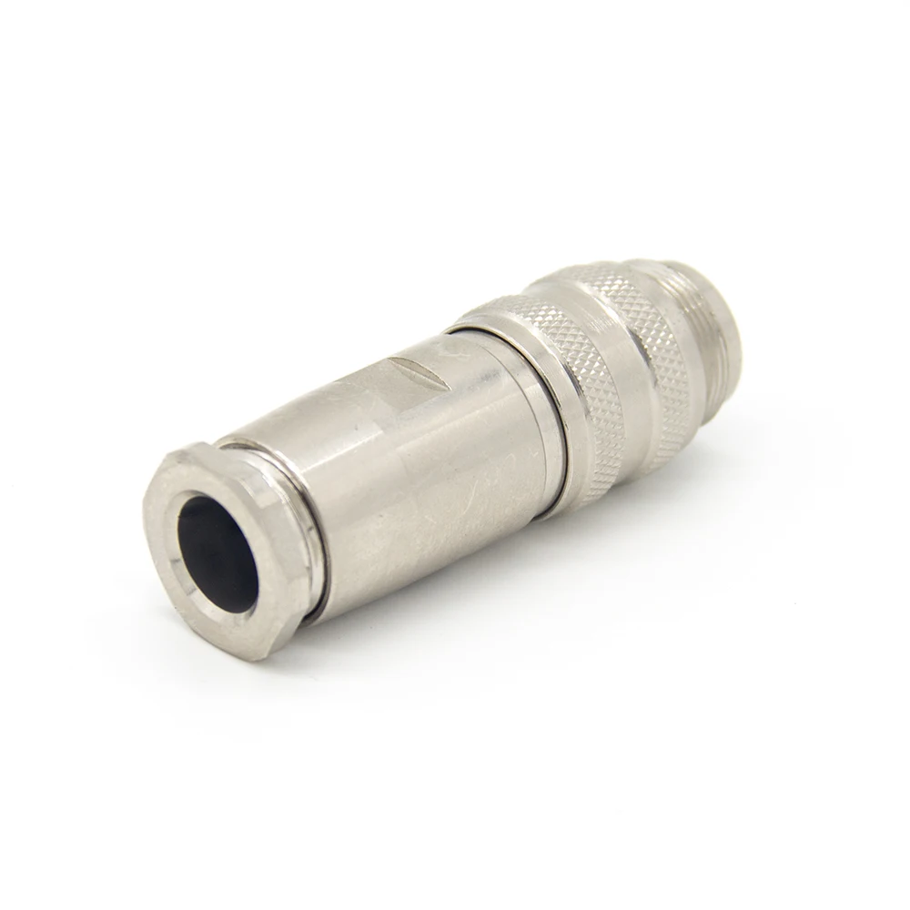 6 Pin Connector Male M16 Circular  Assembled Metal Aviation Plug