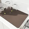 No-rinse drainage mat-minimalist coffee
