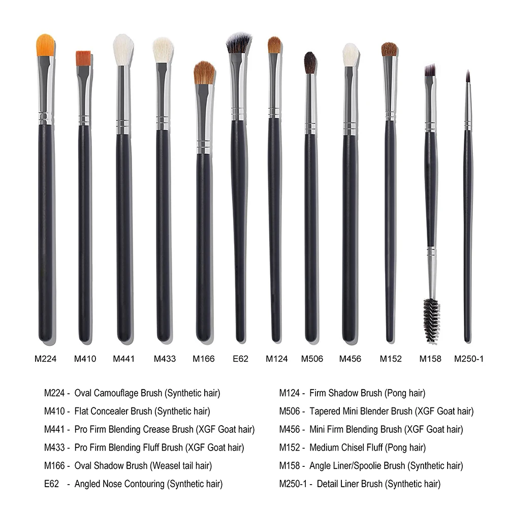 M456 - Mini Firm Blending Eyeshadow Brush