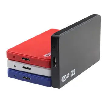 2.5 Inch USB 3.0 Plastic External Hard Disk Drive Case SATA  Enclosure for HDD USB3.0 SATA Hdd Enclosure