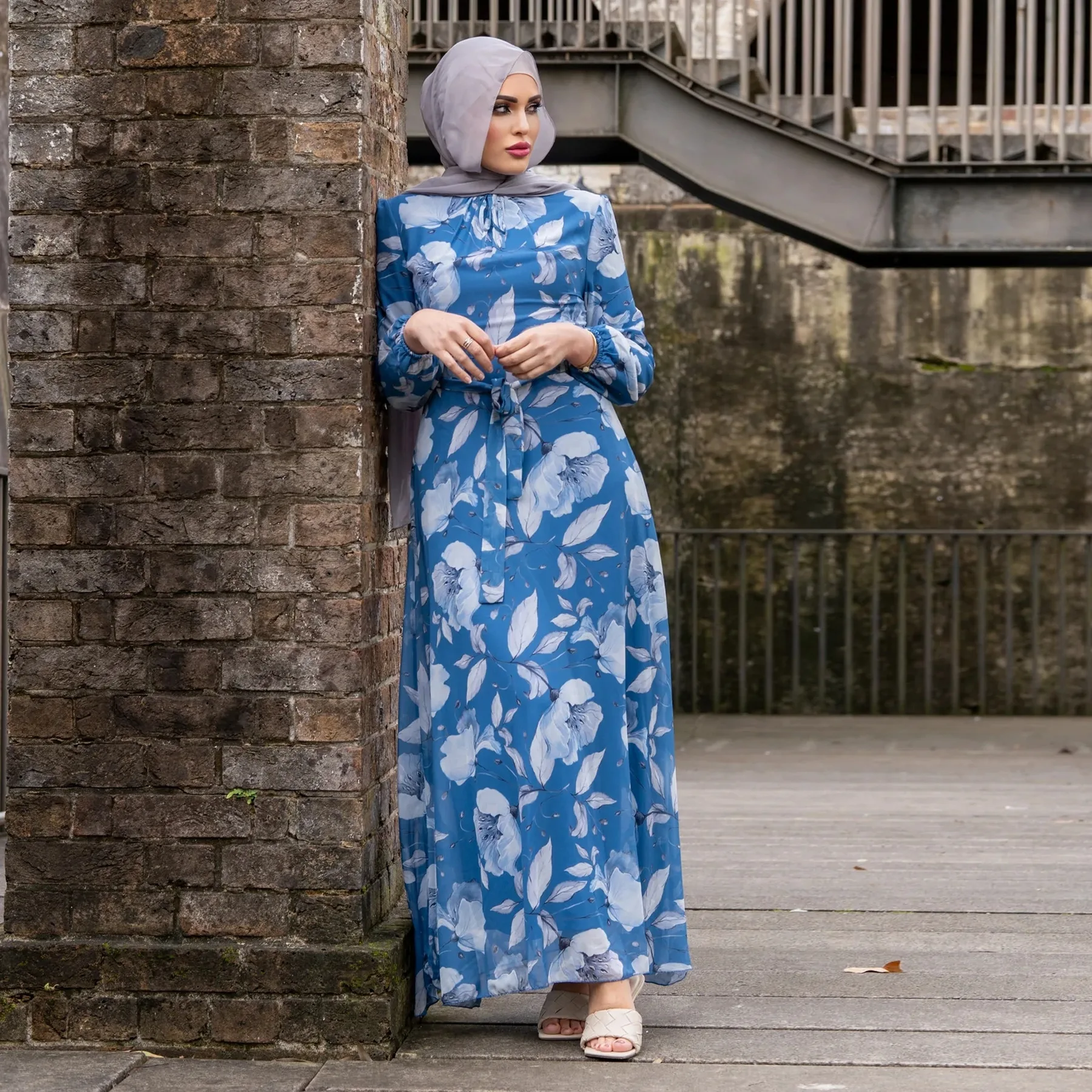 Ramadan Muslim Dress Abaya New Evening Dress for Women Maxi Formal Turkish Dress for Muslim Women Muslim Abaya for Wedding Ramadan Muslim Dress Abaya New Evening Dress for Women Maxi Formal Turkish Dress for Muslim Women Muslim Abaya for Wedding